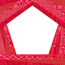 Load image into Gallery viewer, In the Doghouse, Foundation Paper Piecing Pattern (FPP), Quilt Block, 4 sizes
