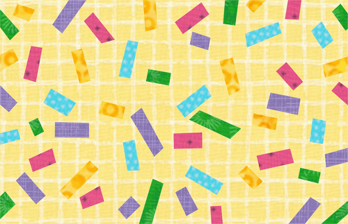 Broken Sprinkles, Cupcake, Foundation Paper Piecing Pattern (FPP Pattern), Quilt Block, 1 size FPP Patterns- Full Bobbin Designs foundation paper piecing patterns quilt block patterns sewing patterns