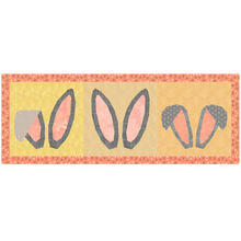 Load image into Gallery viewer, Bunny Ears, Foundation Paper Piecing Pattern (FPP Pattern), Quilt Block, 3 Designs, 3 Sizes FPP Patterns- Full Bobbin Designs foundation paper piecing patterns quilt block patterns sewing patterns
