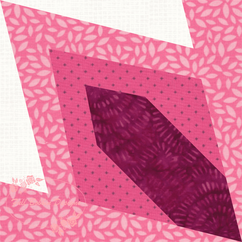 Deco Flower, Foundation Paper Piecing, FPP Pattern, 3 sizes FPP Patterns- Full Bobbin Designs foundation paper piecing patterns quilt block patterns sewing patterns