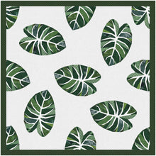 Load image into Gallery viewer, Elephant Ear Leaf, Plant, Foundation Paper Piecing Pattern (FPP Pattern), Quilt Block, 4 sizes FPP Patterns- Full Bobbin Designs foundation paper piecing patterns quilt block patterns sewing patterns
