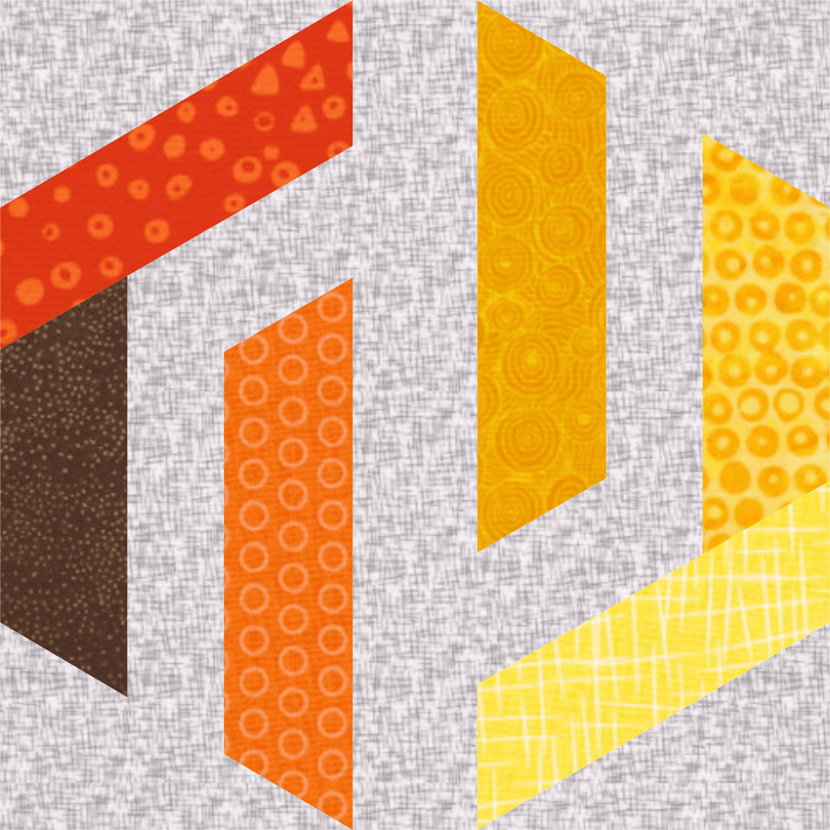 Fpp Pattern Design Hex Maze, Hexagon, Foundation Paper Piecing Pattern (FPP Pattern), 3 ...