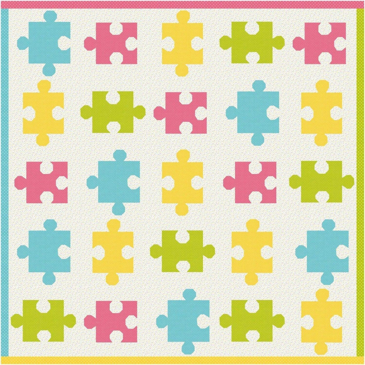 Autism Quilt Block Pattern March Is National Quilting Month