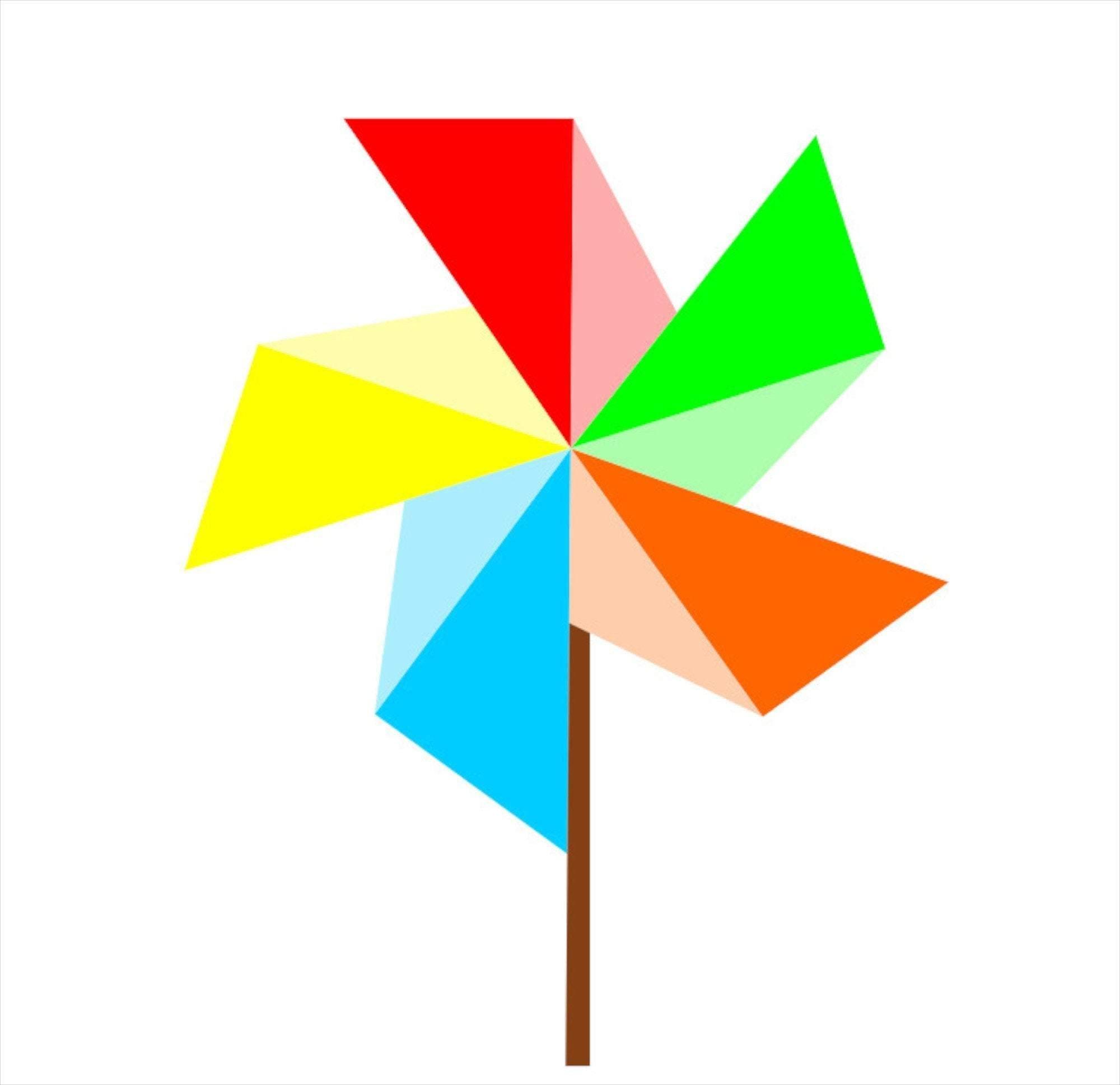 Pinwheel Foundation Paper Piecing Pattern (FPP Pattern), Quilt Block, 3 ...