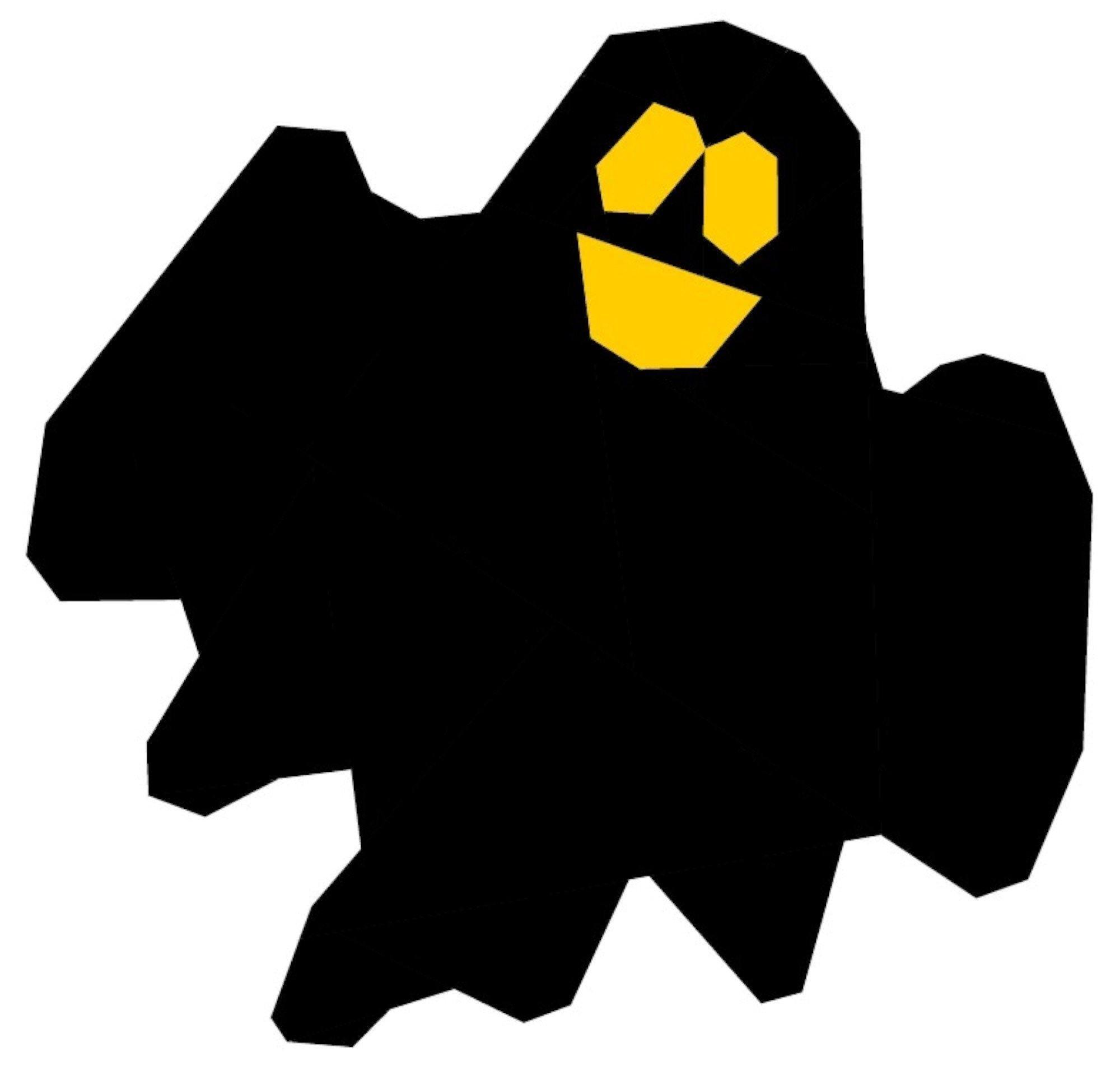 Spooky Ghost, Halloween, Foundation Paper Piecing Pattern (FPP Pattern ...