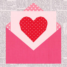 Load image into Gallery viewer, Valentine&#39;s Set - Buy 9 and get 20% off the original price FPP Patterns- Full Bobbin Designs foundation paper piecing patterns quilt block patterns sewing patterns
